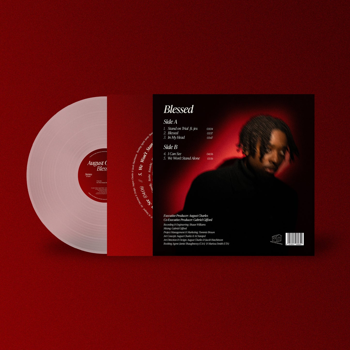 Blessed 12" Vinyl EP (Crystal Clear)