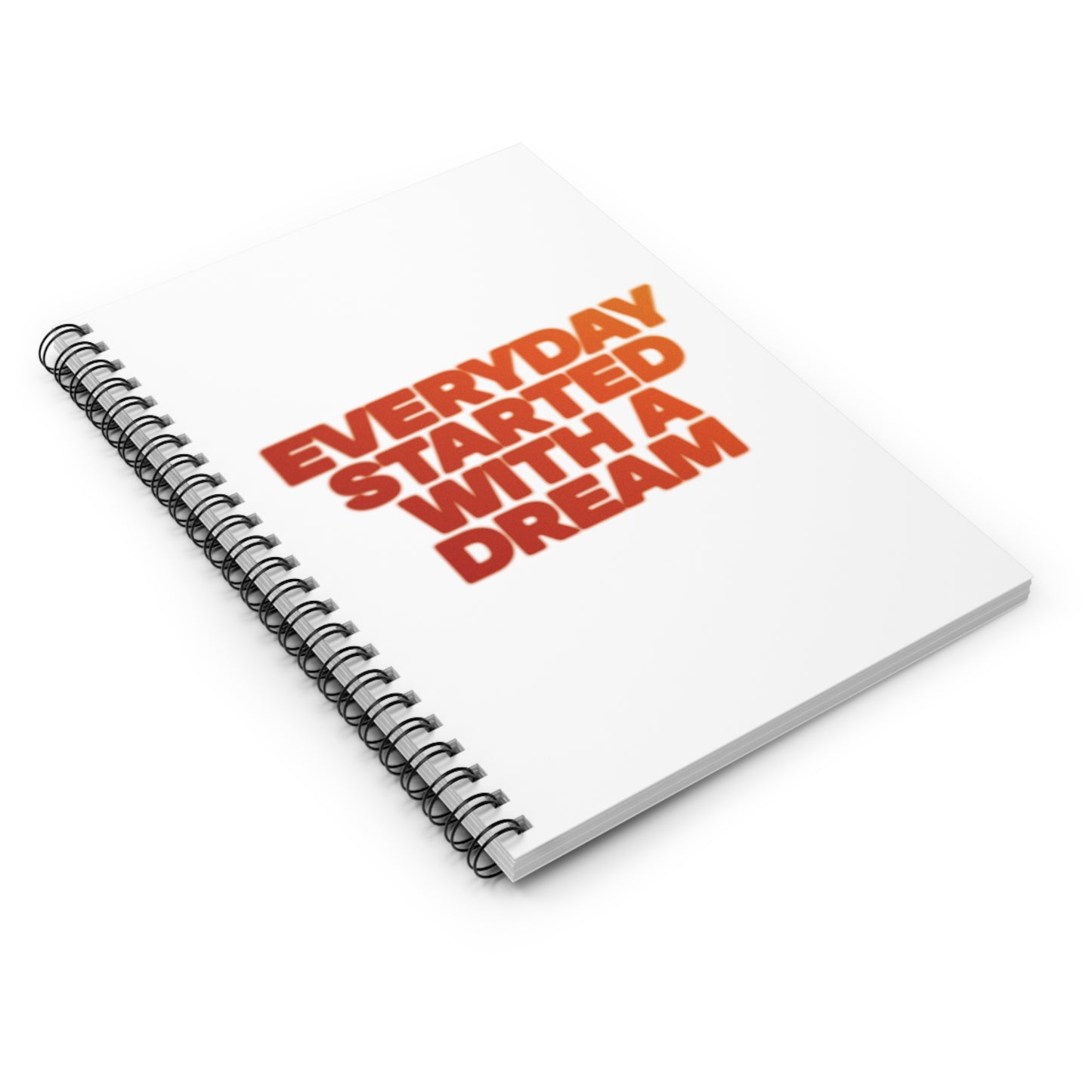Copy of Spiral Notebook - Ruled Line